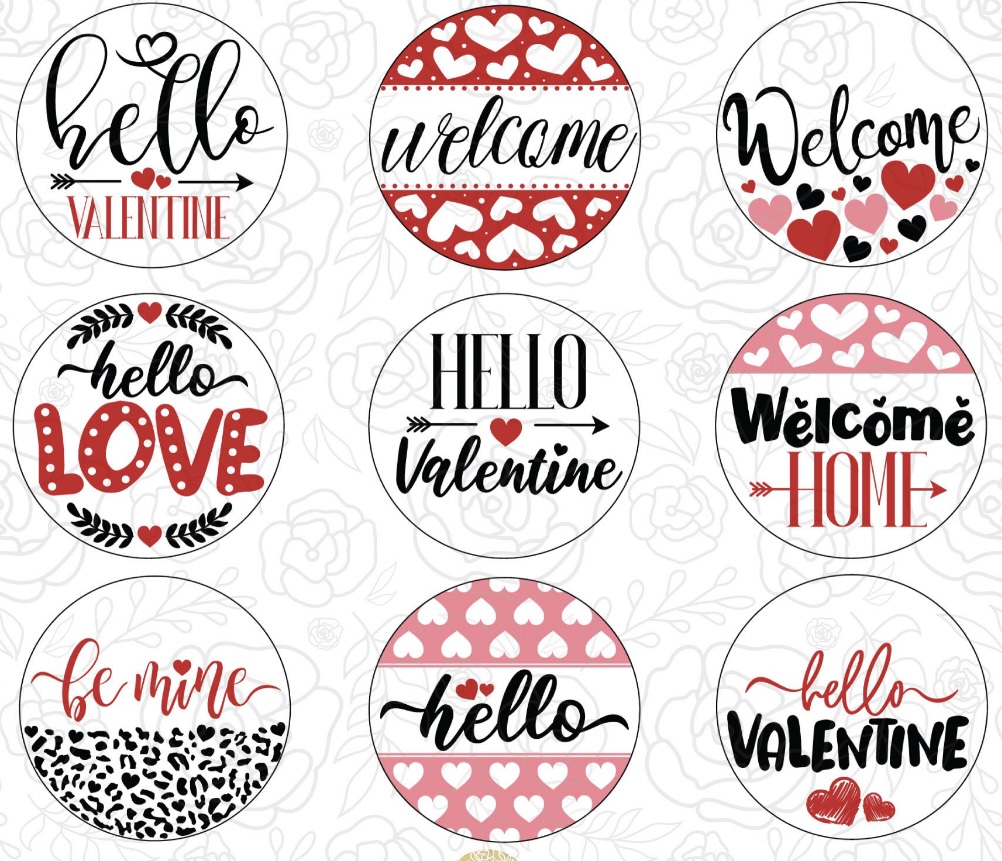 (image for) valentine door sign