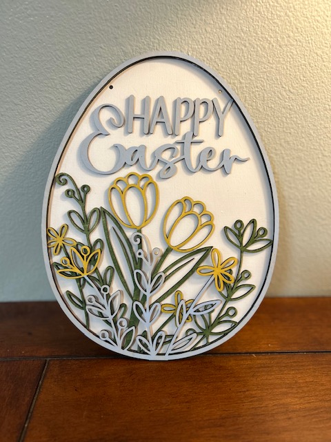 (image for) Easter door sign